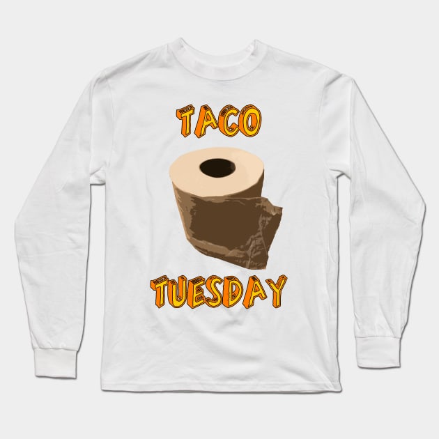 Taco Tuesday Long Sleeve T-Shirt by GoldenGear